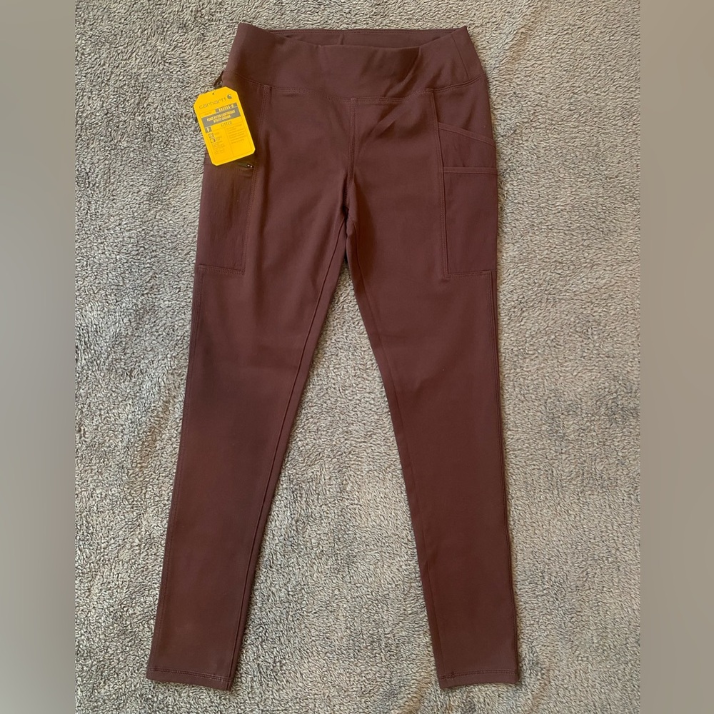 Carhartt Force Fitted Lightweight Utility Leggings with pockets, model BN3609-W